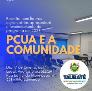 SECRETARIA DE ESPORTES REALIZA REUNIÃO COM LÍDERES COMUNITÁRIOS DOS BAIRROS